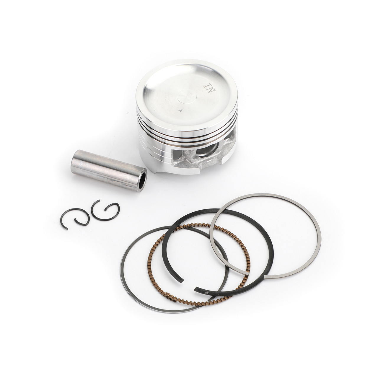 Piston set 50cc 4t - 39mm (piston, rings, pin, split pins)